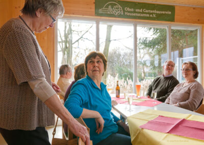 Man trifft sich im Vereinsheim