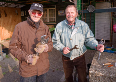 Für das Wechseln der Wasseruhren wird gutes Handwerkszeug benötigt