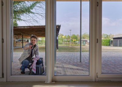 Auch das Vereinsheim will sauber gehalten werden